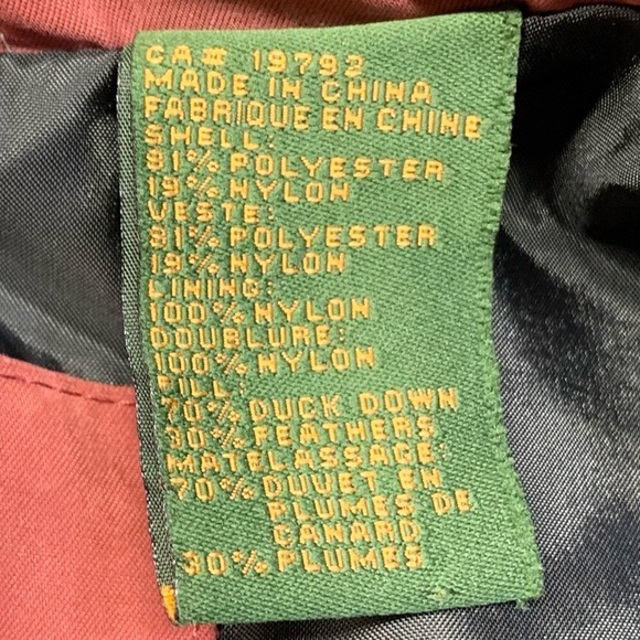 Timberland Men's Weatherproof Duck Down Insulated Full Zip Puffer Vest- Size Med - Picture 15 of 16